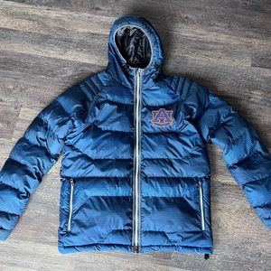Auburn box seat clothing co puffer jacket